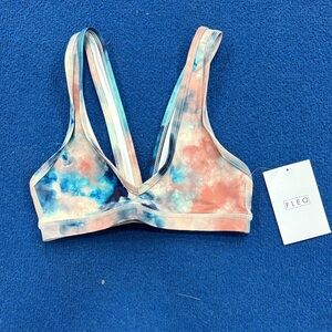 Fleo Multicolor Tie-Dye Sports Bra